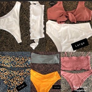$8 bikinis S,M,L